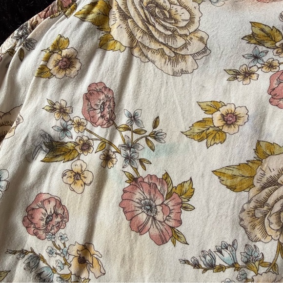 Art Class Fairycore Skirted Floral Romper - Picture 6 of 9